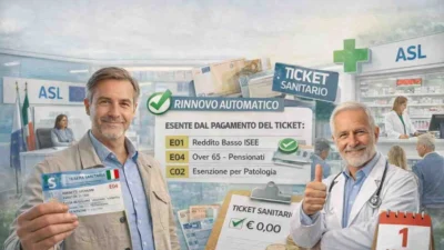Esenzione spese sanitarie: dal 1° Aprile cambia tutto. Come funzionerà l’annullamento del ticket